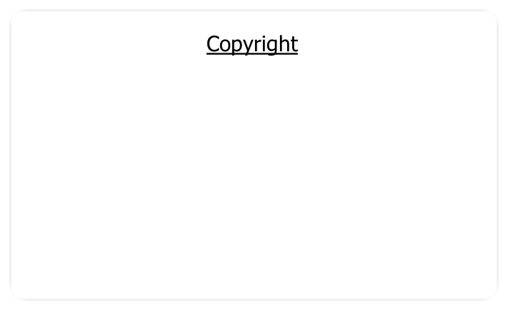 Copyright
